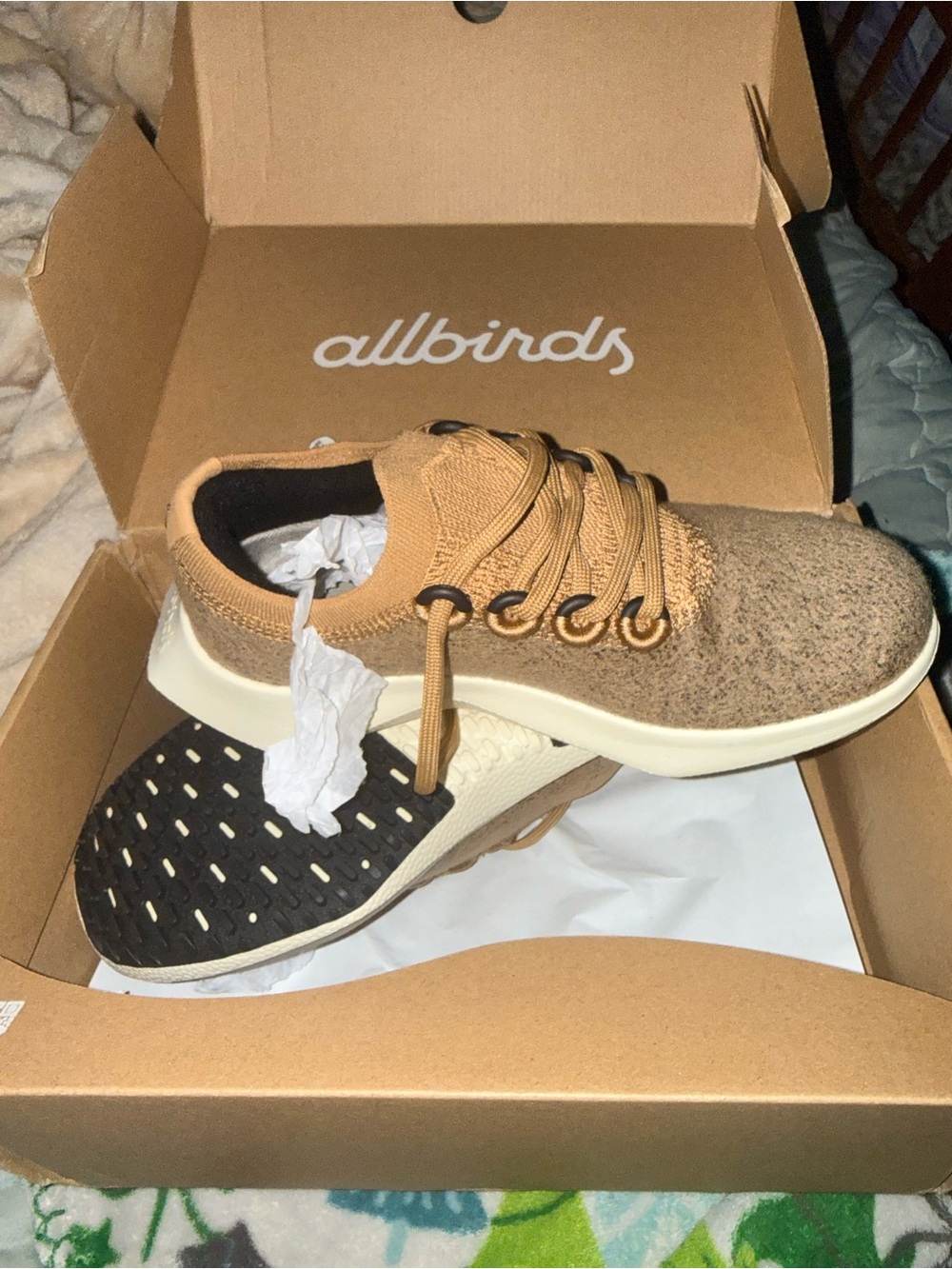 allbirds Kids Wool Runner Sneakers - Tan